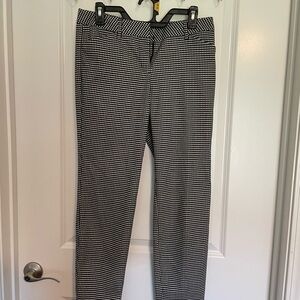Express Monochrome Patterned Dress Pants